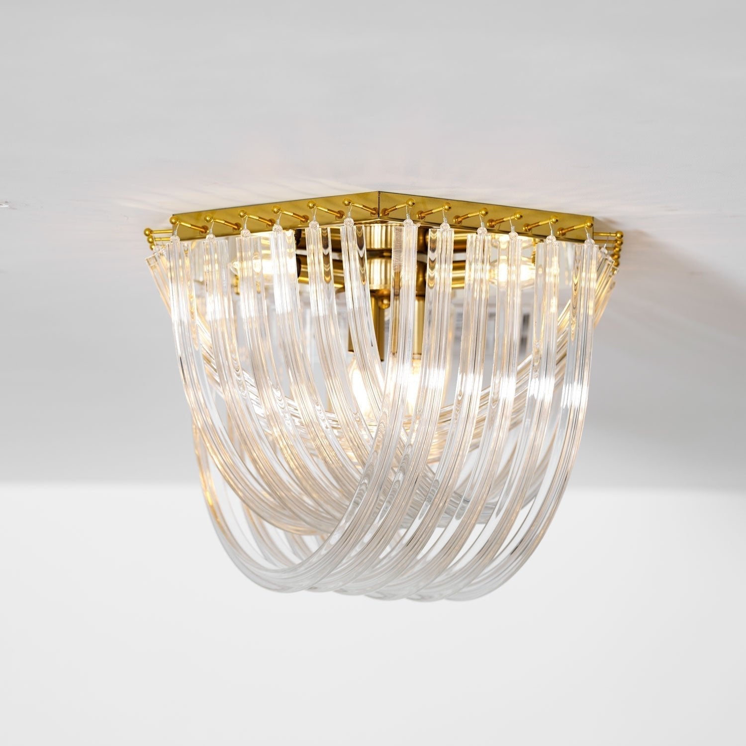 Erphaa Postmoderne Luxus-Deckenleuchte aus Glas-Letslighting