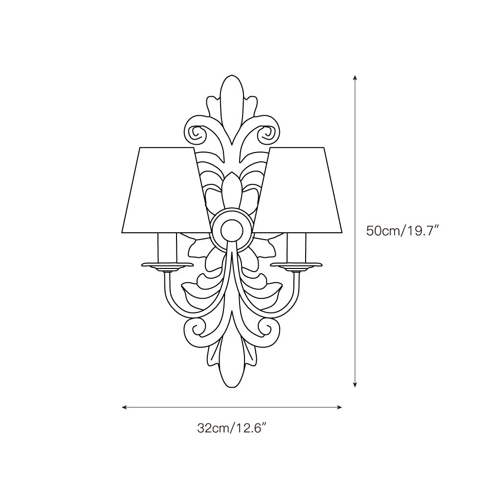 Vadora Postmoderne Luxus Wandleuchte-Letslighting