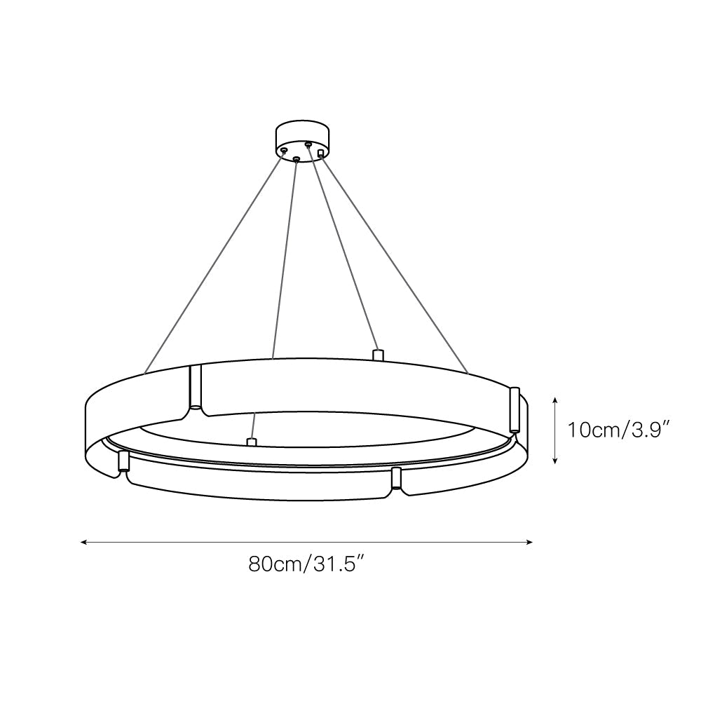 Alraeion Modern Minimalistisch Kronleuchter-Letslighting