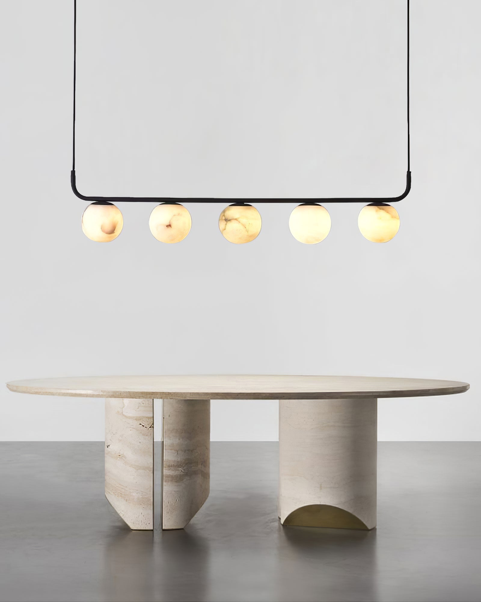 Eloryra Modern Minimalist Suspension Alabaster Pendant Lamp - Letslighting