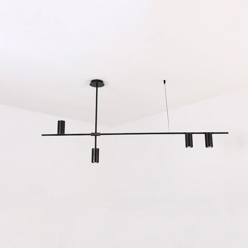 Lustra Kronleuchter Tribes Messing Linear Zylinder-Letslighting
