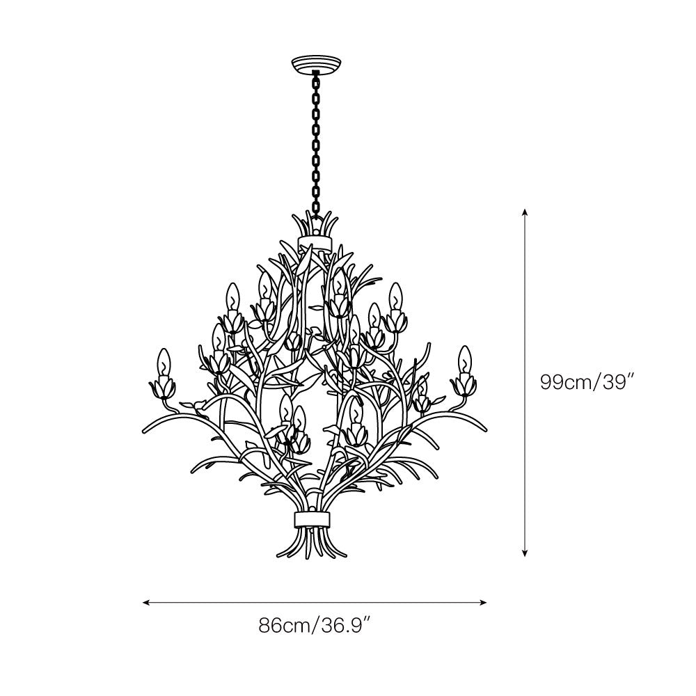 Lydoraris Postmoderner Luxus Kunst-Kronleuchter-Letslighting