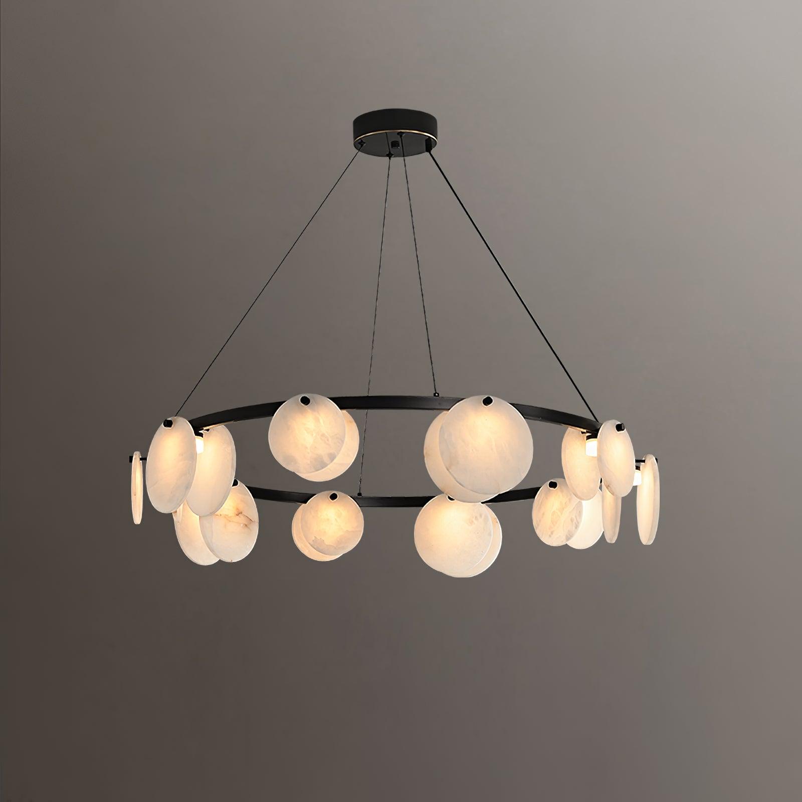 Olveneth Alabaster Chandelier - Neutralighting