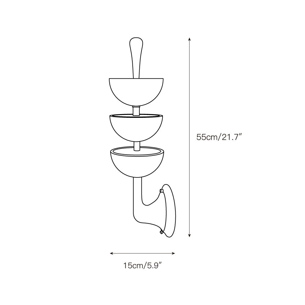 Vitheiel Modern Minimalist Art Alabaster Wall Lamp - Letslighting