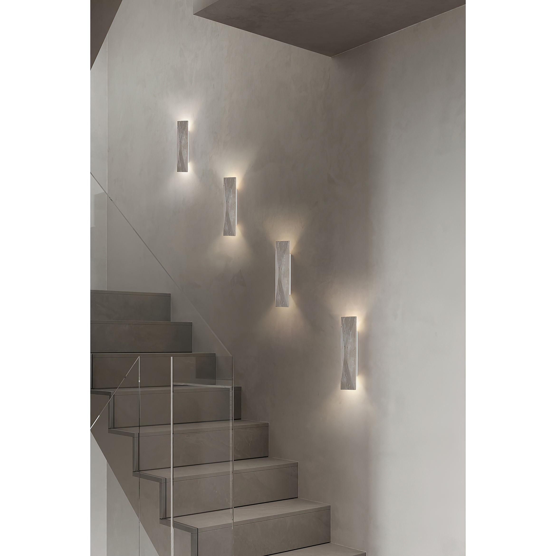 Coloria Modern Minimalist Travertine Wall Lamp - Letslighting