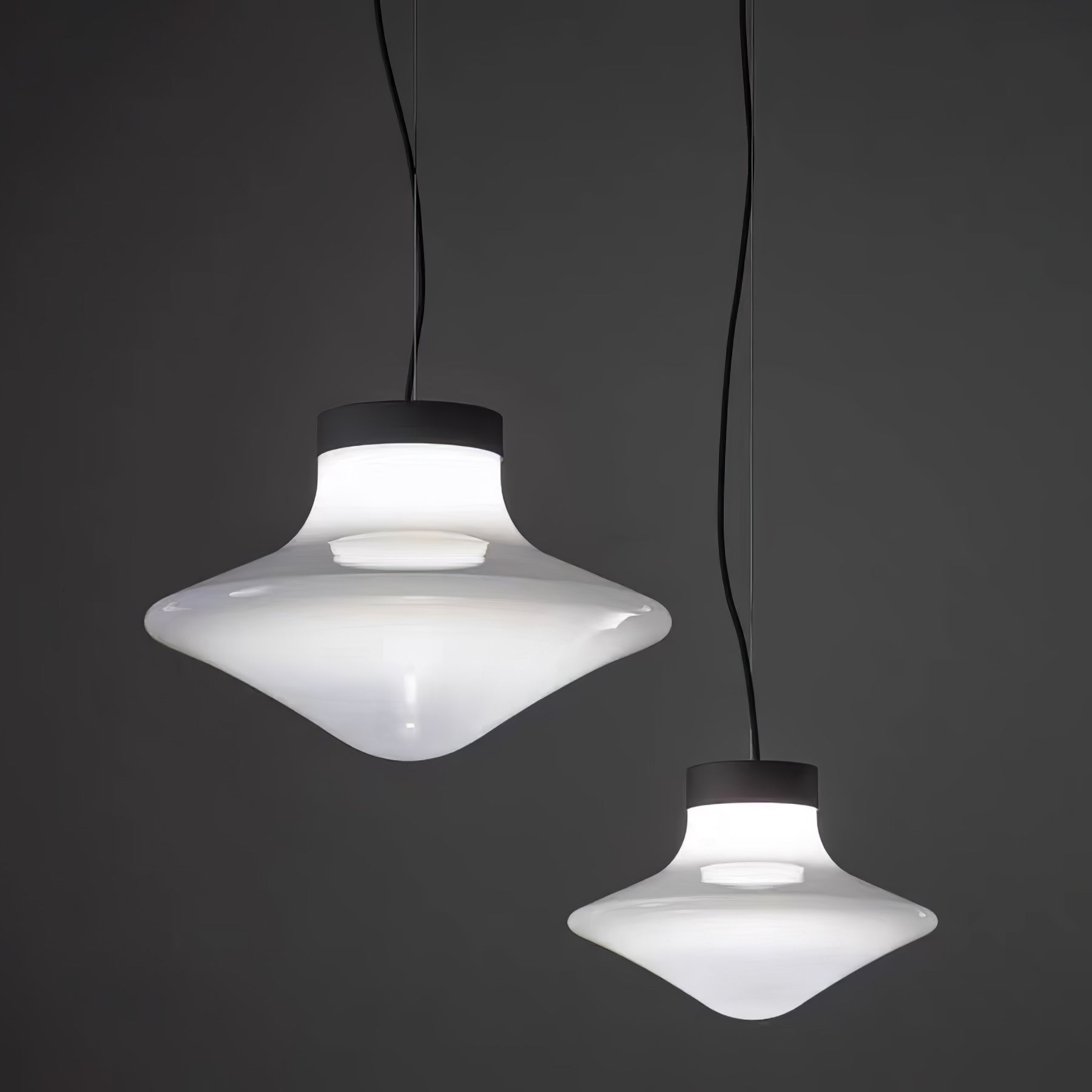 Esoleth Premium Nordic Kunstglas Pendelleuchte-Letslighting