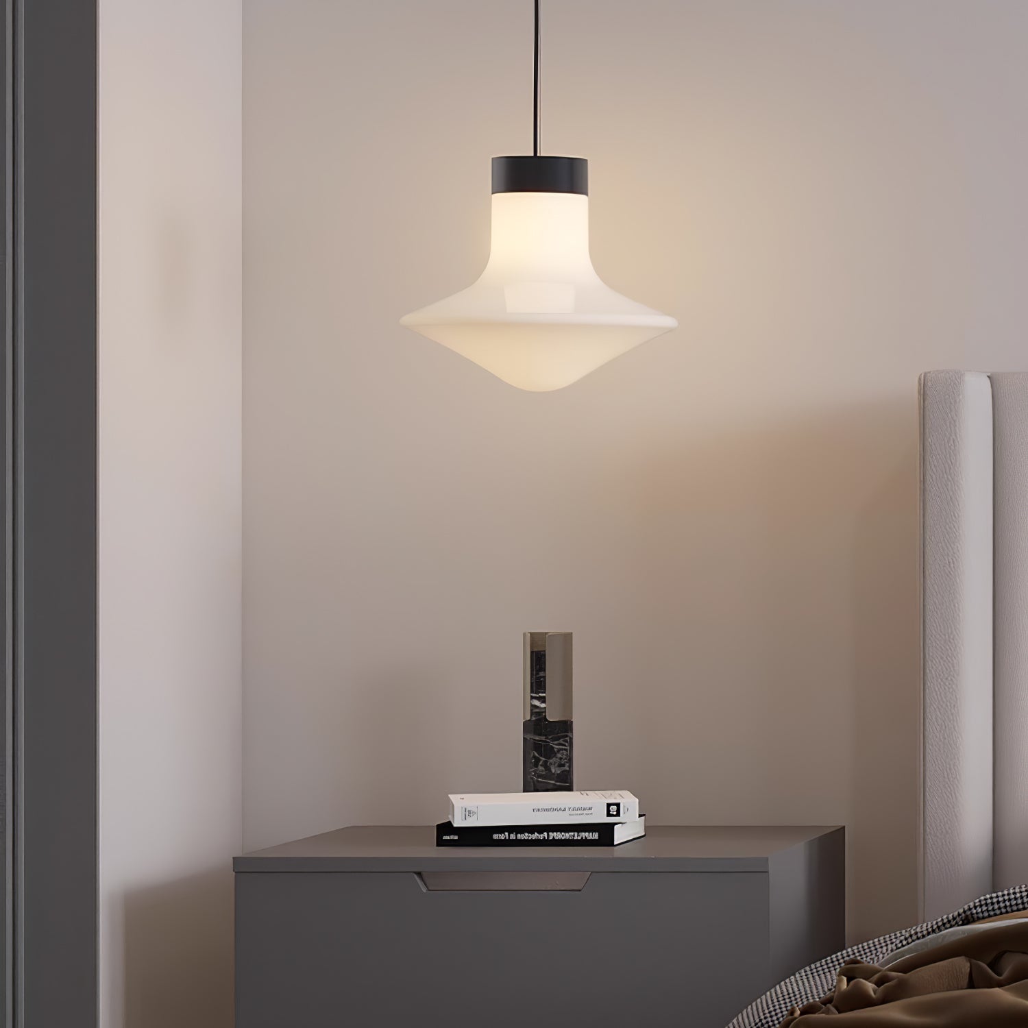 Esoleth Premium Nordic Kunstglas Pendelleuchte-Letslighting