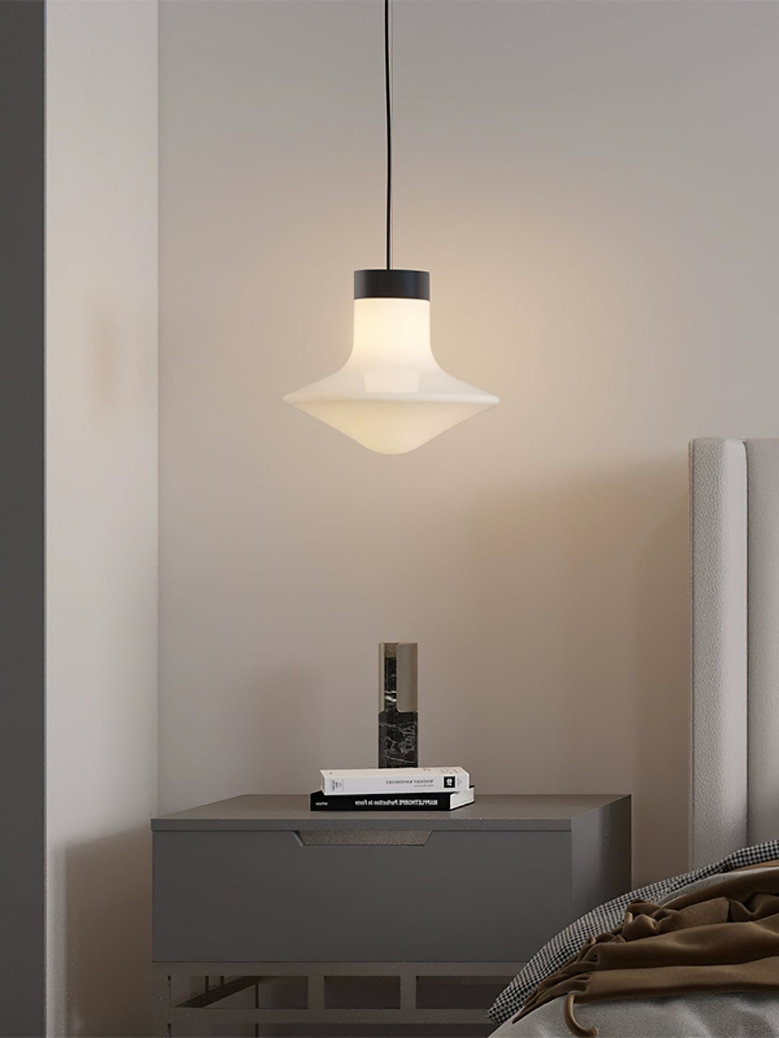 Esoleth Premium Nordic Kunstglas Pendelleuchte-Letslighting