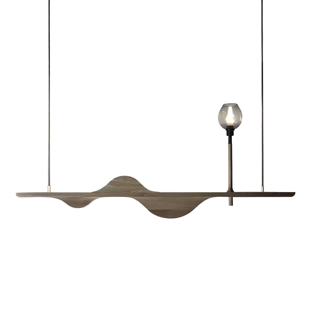 Cushais Wave Holz Pendelleuchte-Letslighting