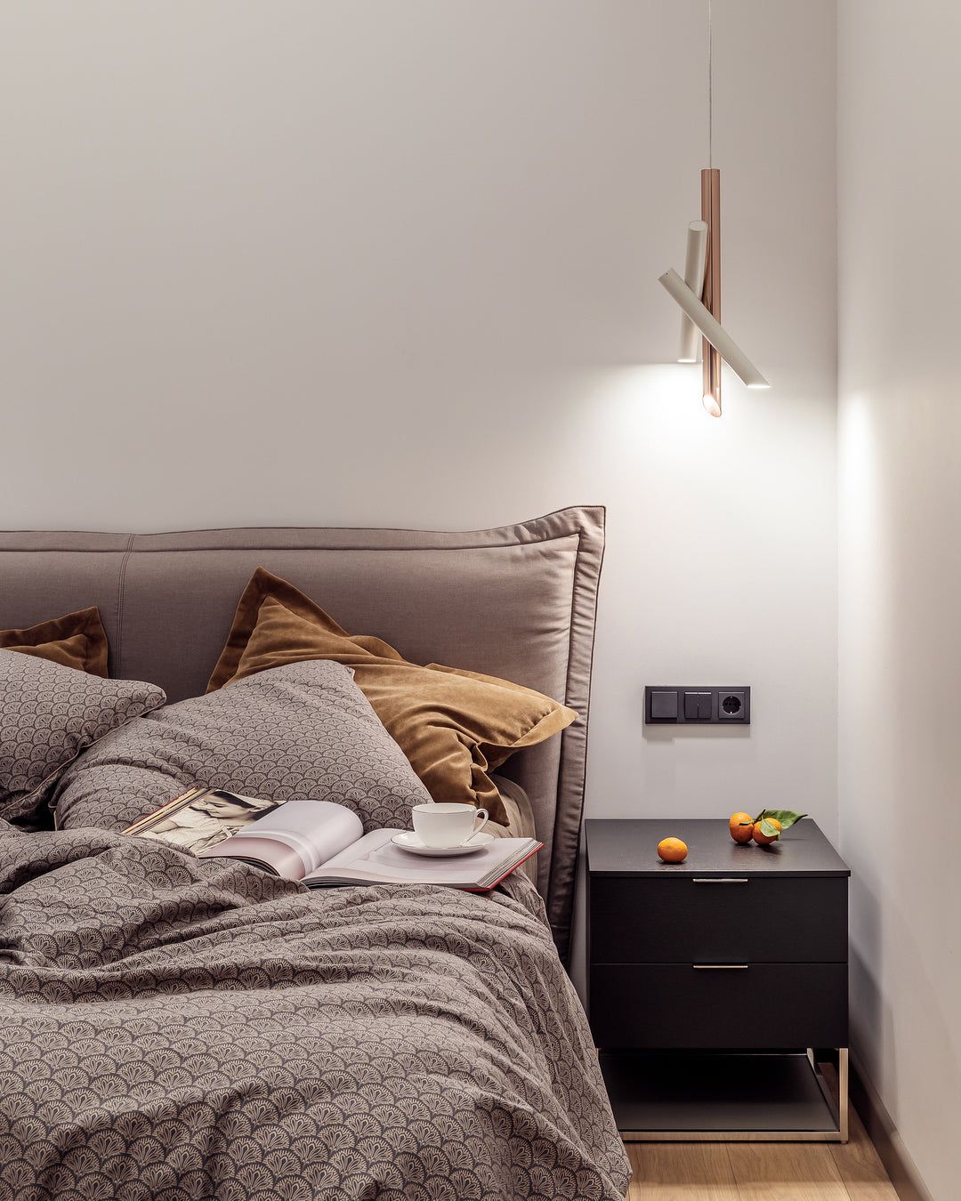 Solara Aluminium Minimalistische Röhrenpendelleuchte-Letslighting