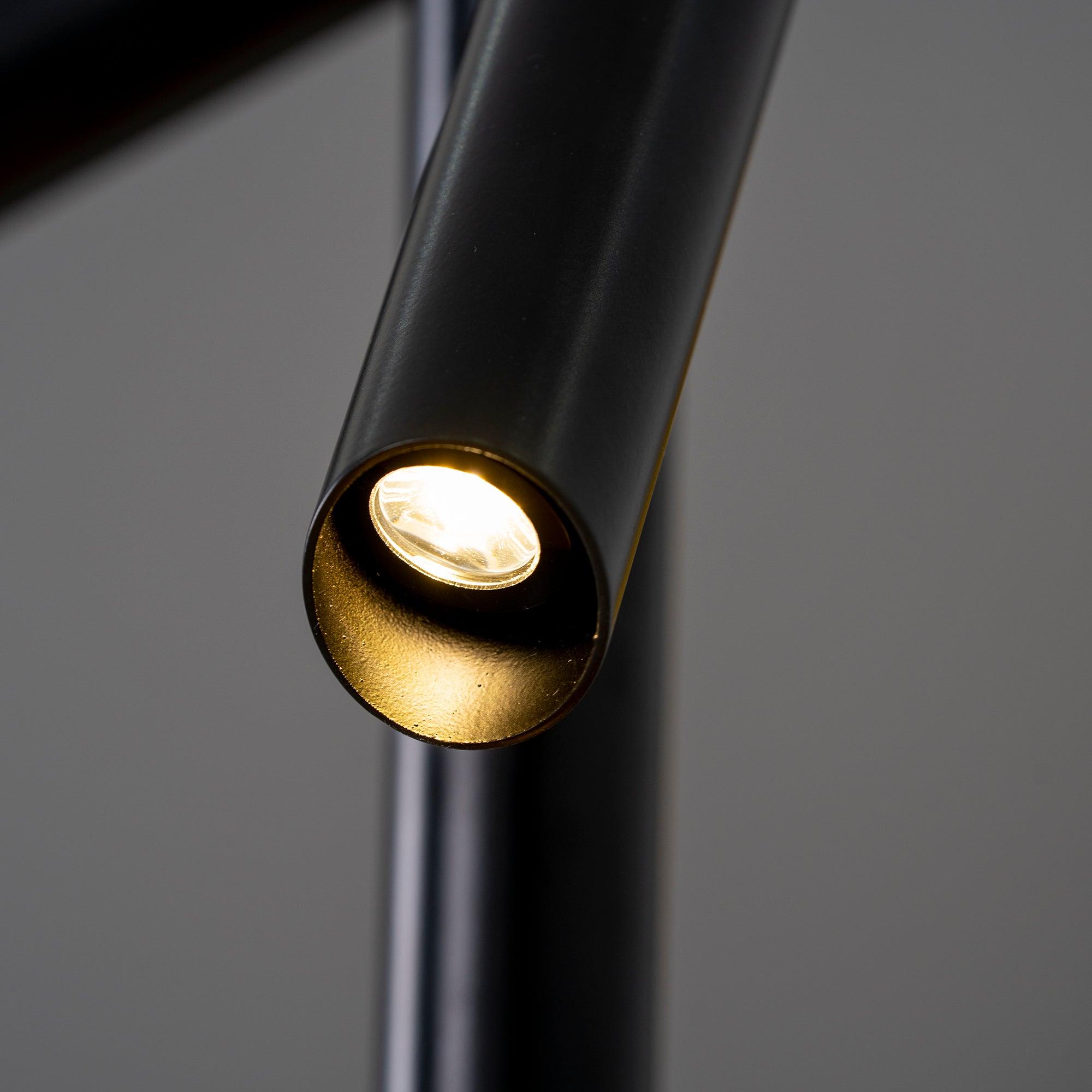 Solara Aluminium Minimalistische Röhrenpendelleuchte-Letslighting