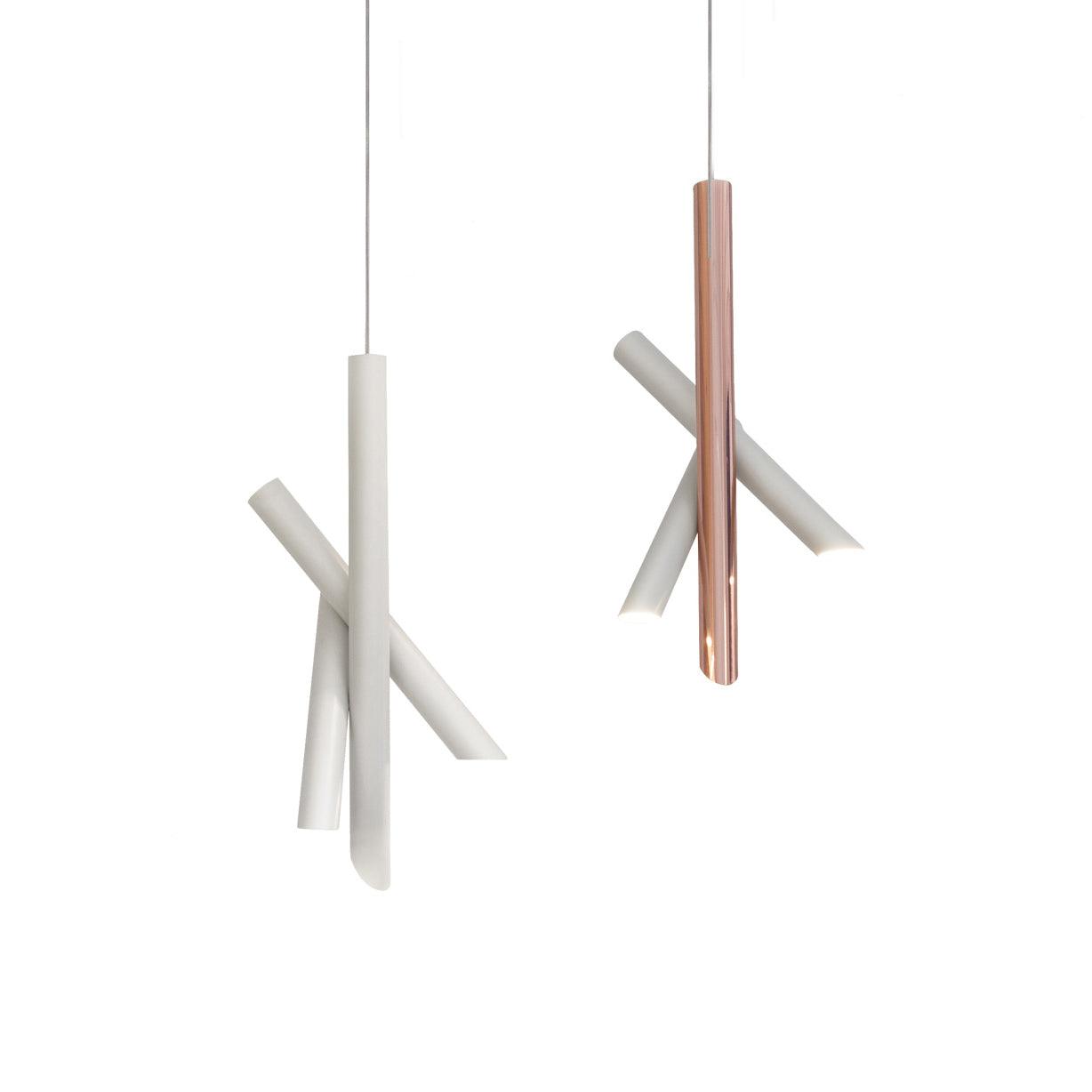Solara Aluminium Minimalistische Röhrenpendelleuchte-Letslighting