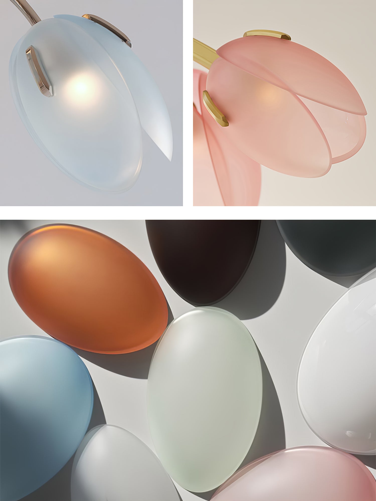 Blossom Zeitgenössisch Glas Kronleuchter-Letslighting