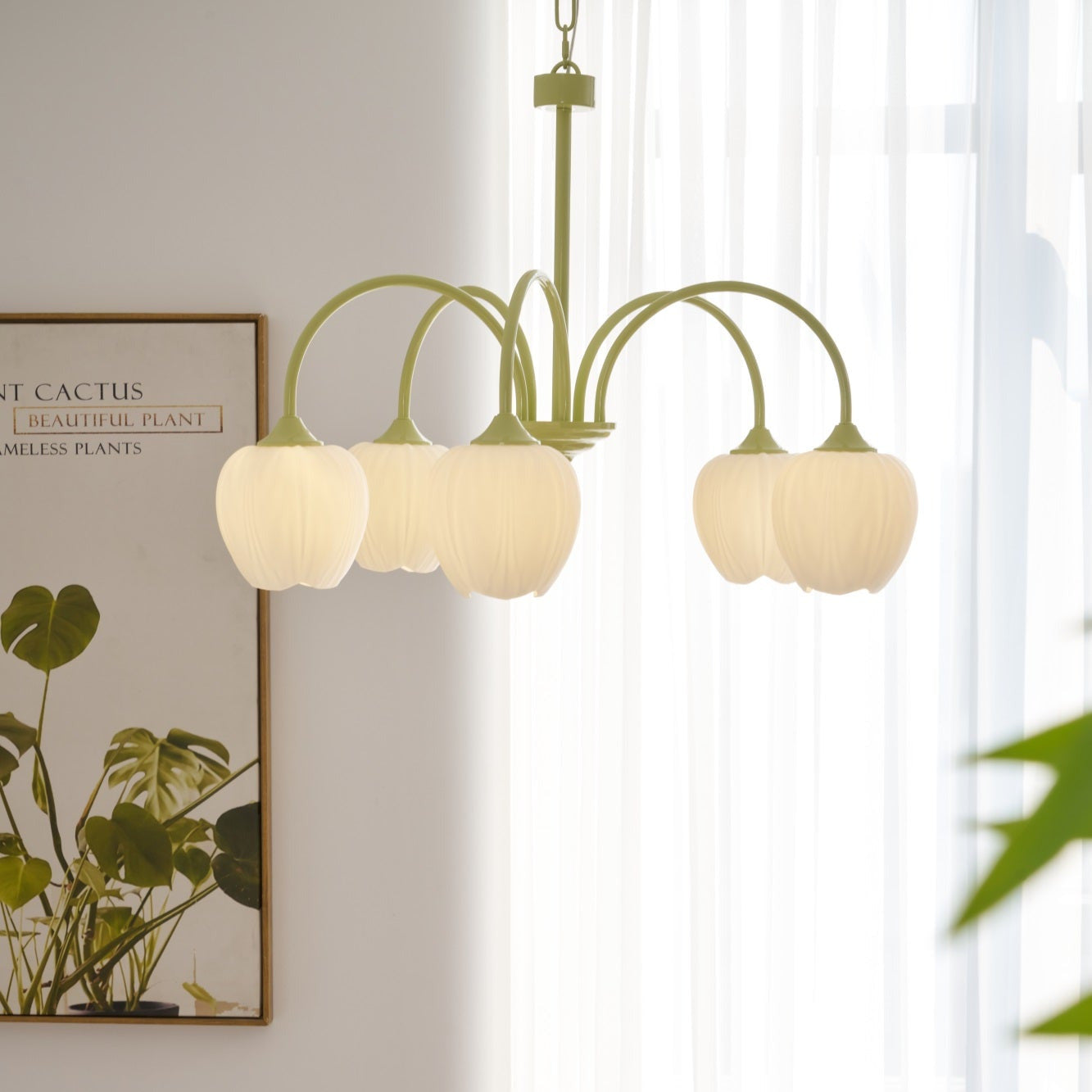 Aria Frische Tulpen-Kronleuchter