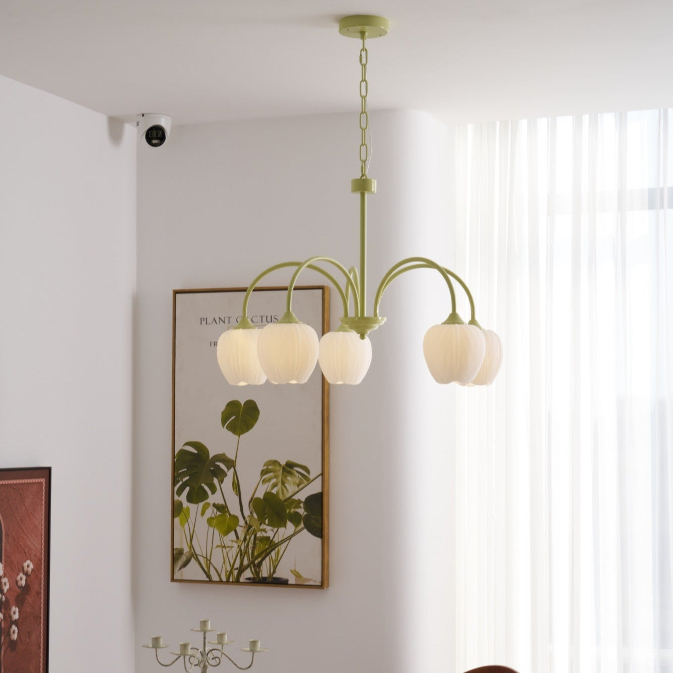 Aria Frische Tulpen-Kronleuchter