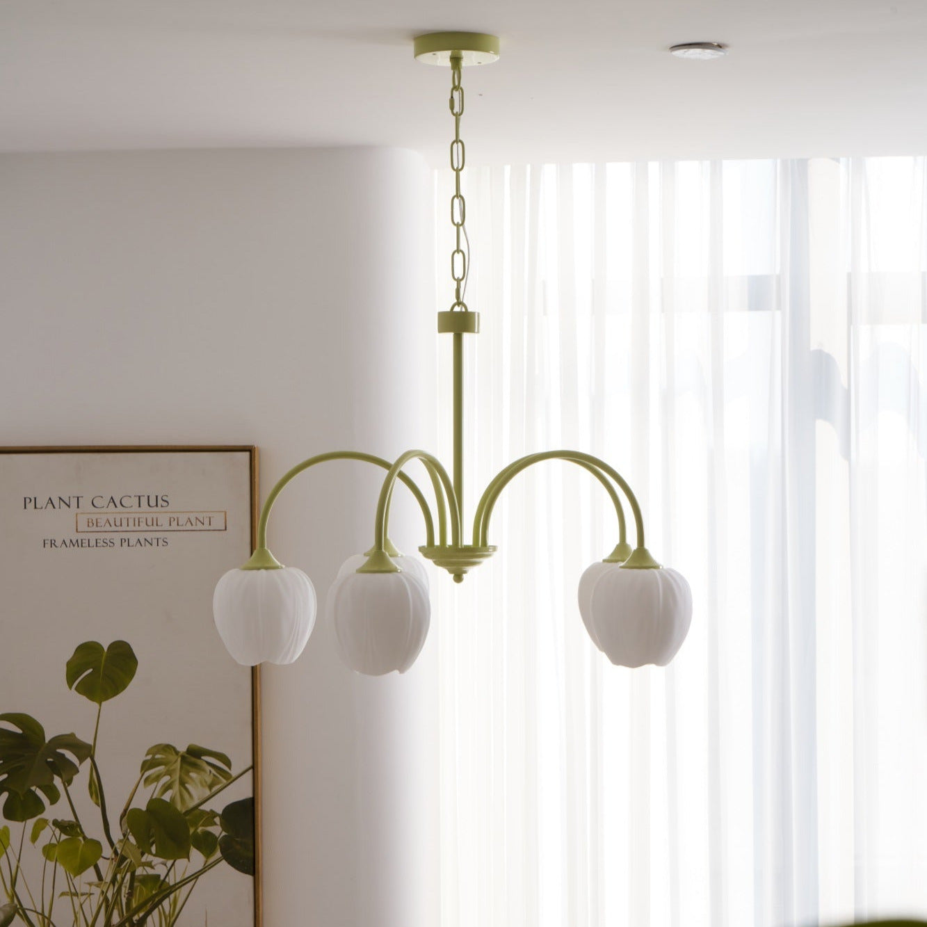 Aria Frische Tulpen-Kronleuchter