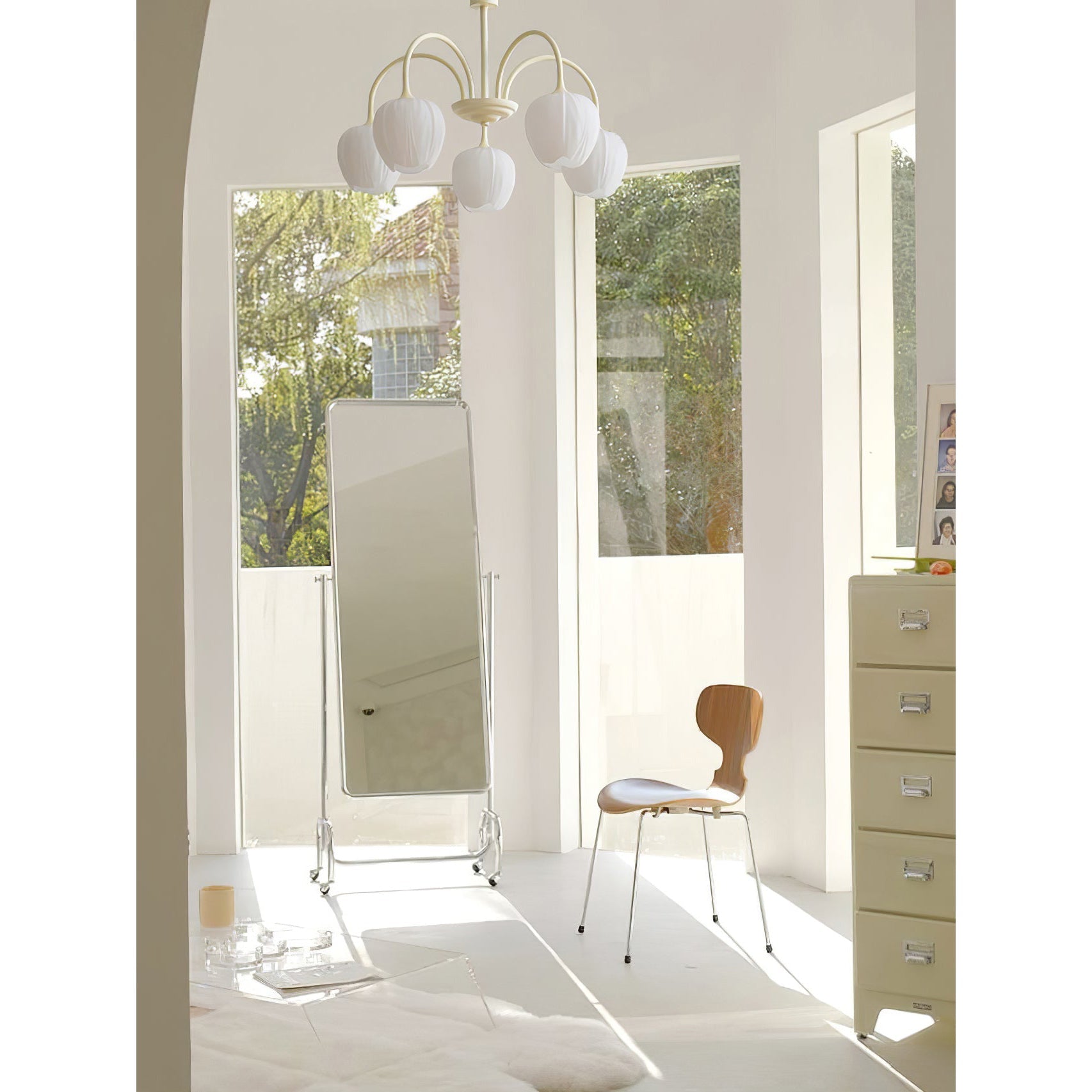 Viloror Matcha-Glas-Kronleuchter-Letslighting