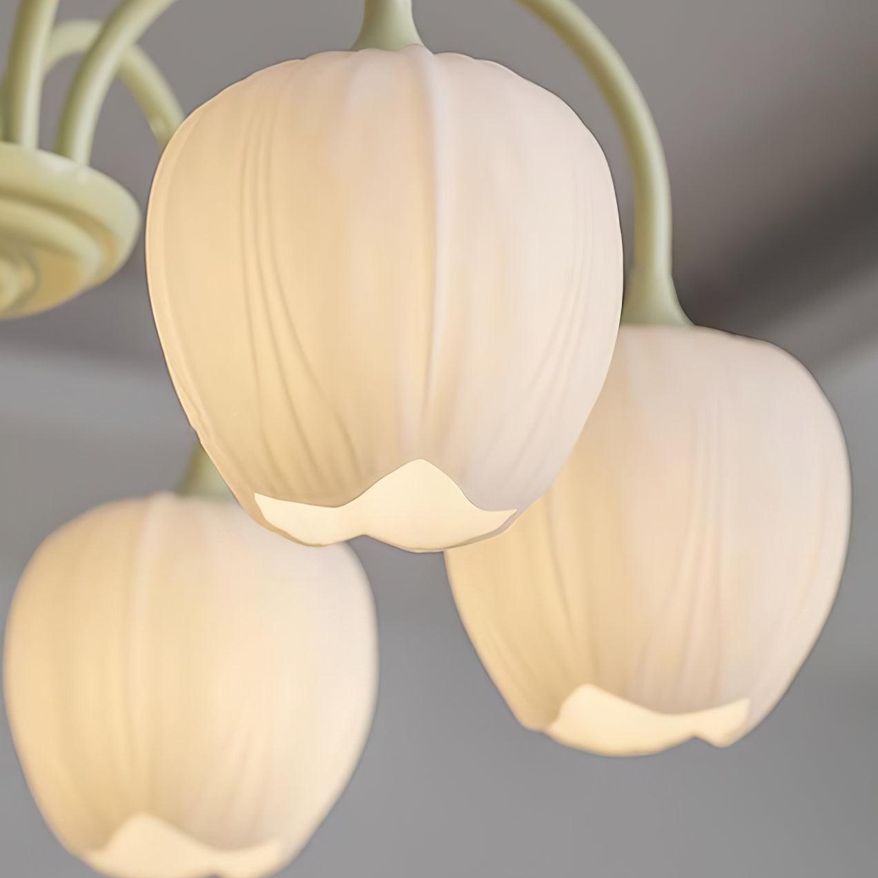 Viloror Matcha-Glas-Kronleuchter-Letslighting