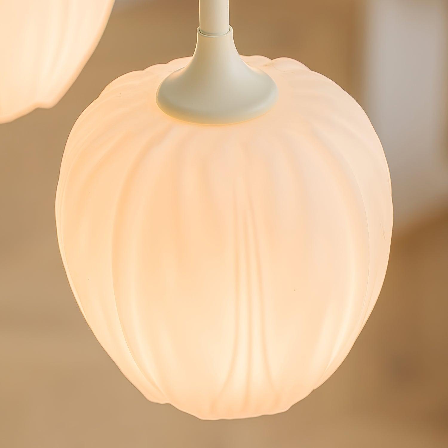 Lustra Kronleuchter Tulip Matcha Glas-Letslighting