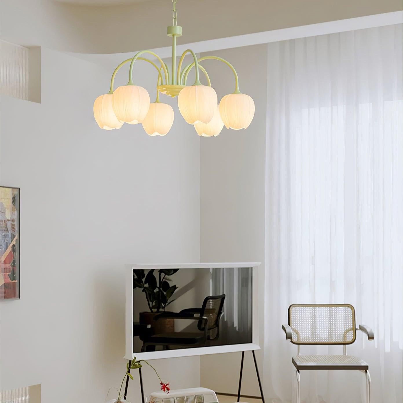 Aria Frische Tulpen-Kronleuchter