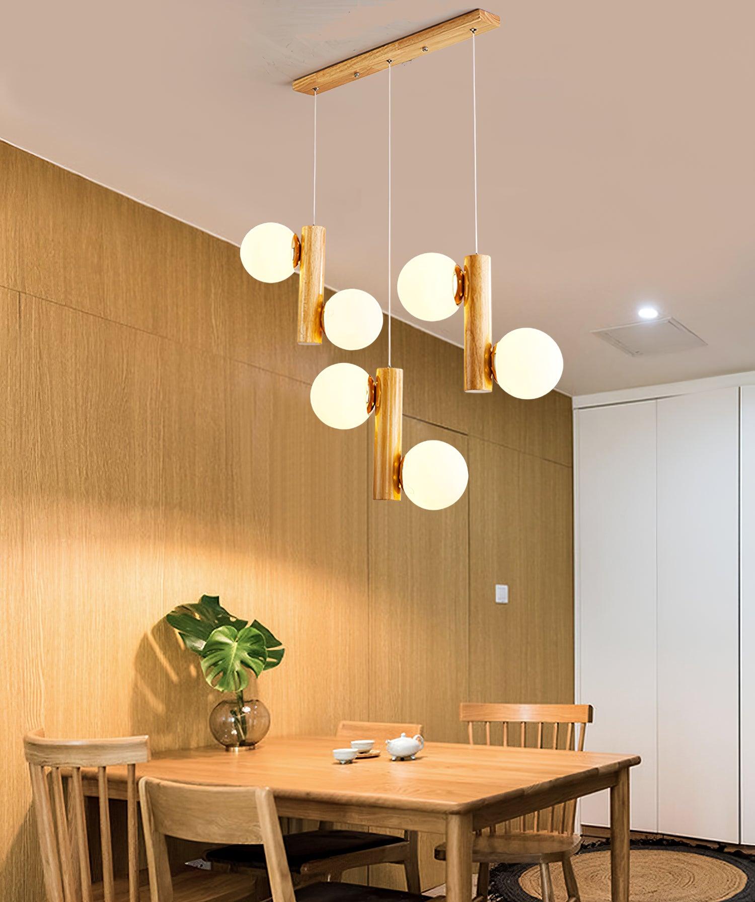 Solstica Holz Klassisch Pendelleuchte-Letslighting