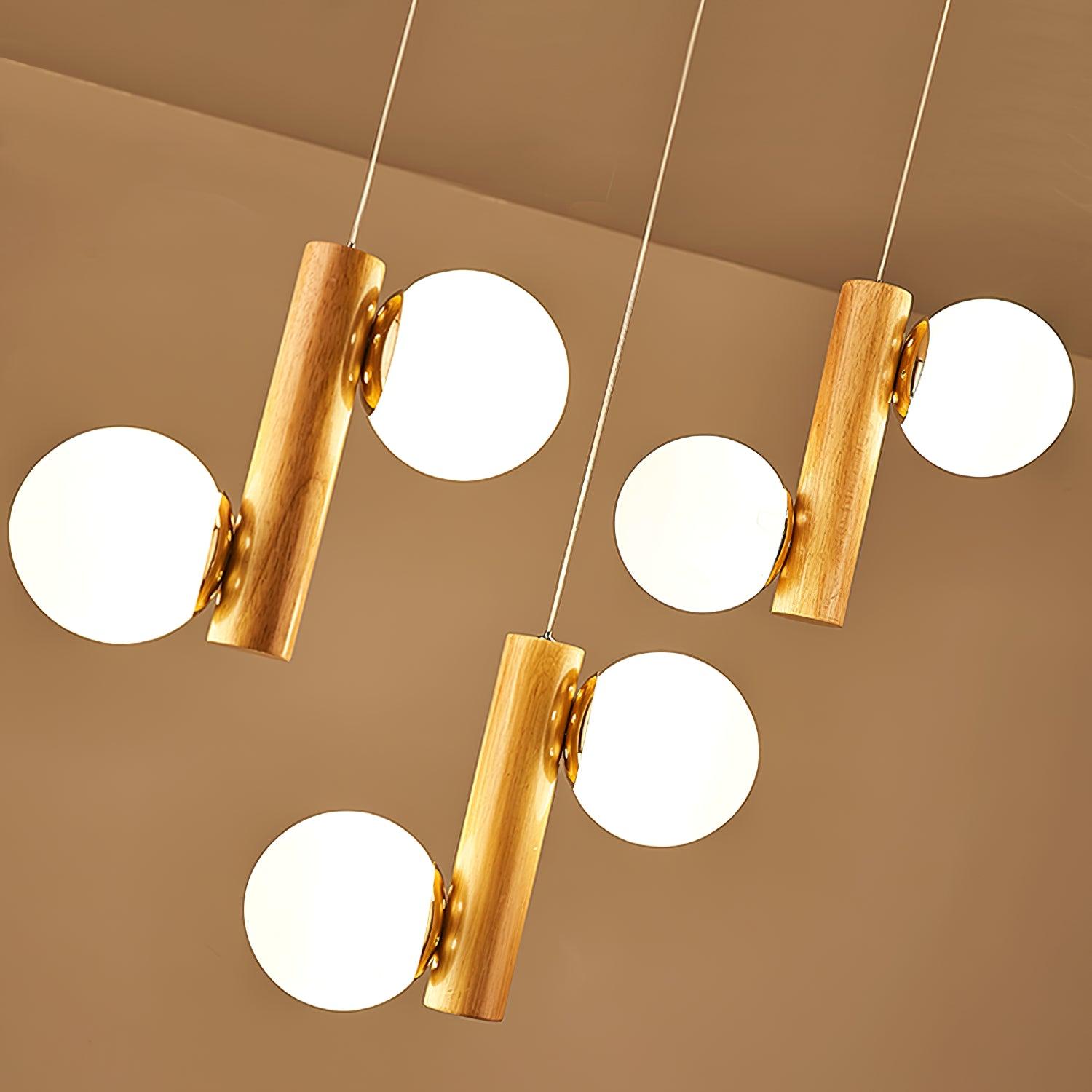 Solstica Holz Klassisch Pendelleuchte-Letslighting