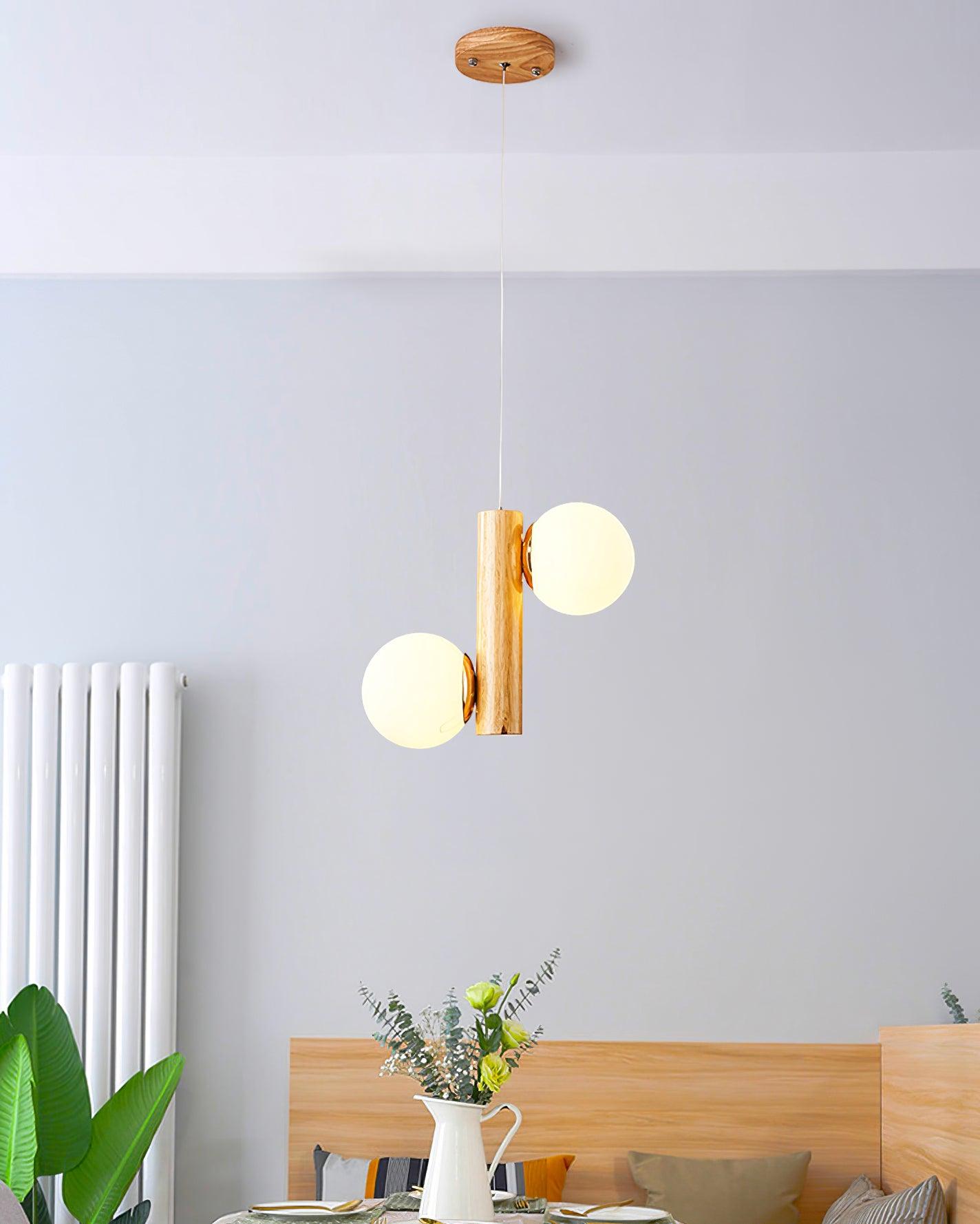 Solstica Holz Klassisch Pendelleuchte-Letslighting