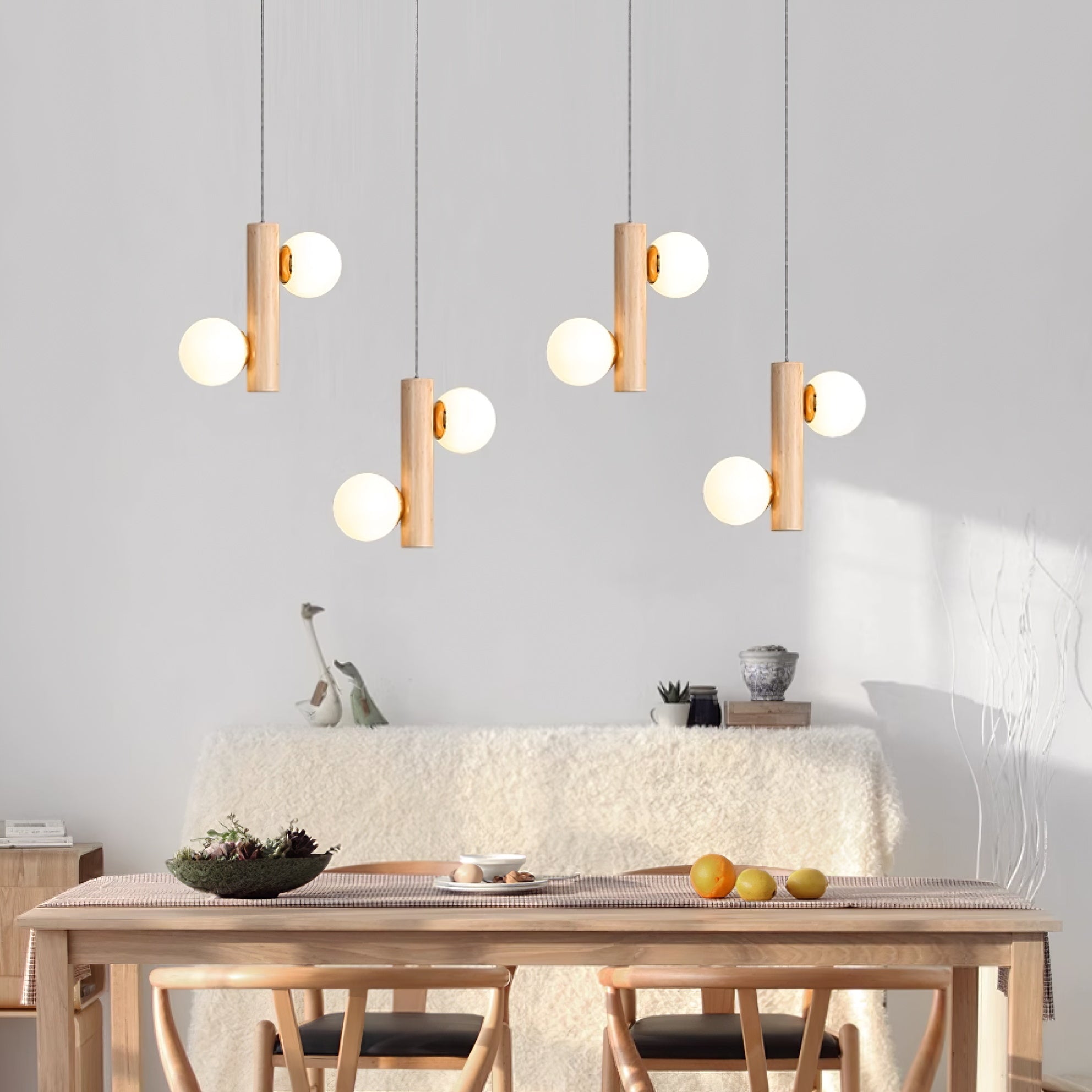 Solstica Holz Klassisch Pendelleuchte-Letslighting