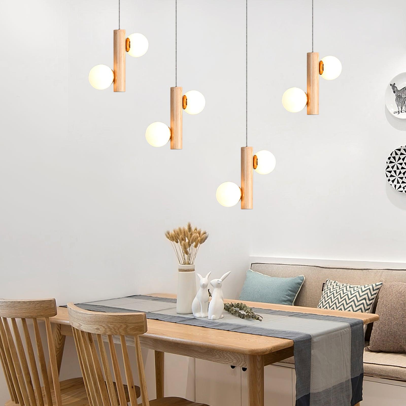 Solstica Holz Klassisch Pendelleuchte-Letslighting