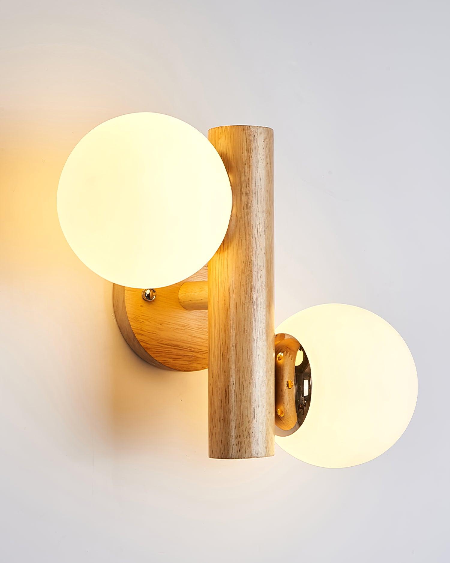 Vexorise Wood Scandinavian Wall Lamp - Letslighting