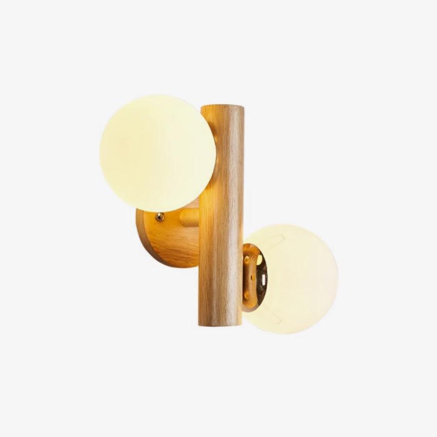 Vexorise Wood Scandinavian Wall Lamp - Letslighting