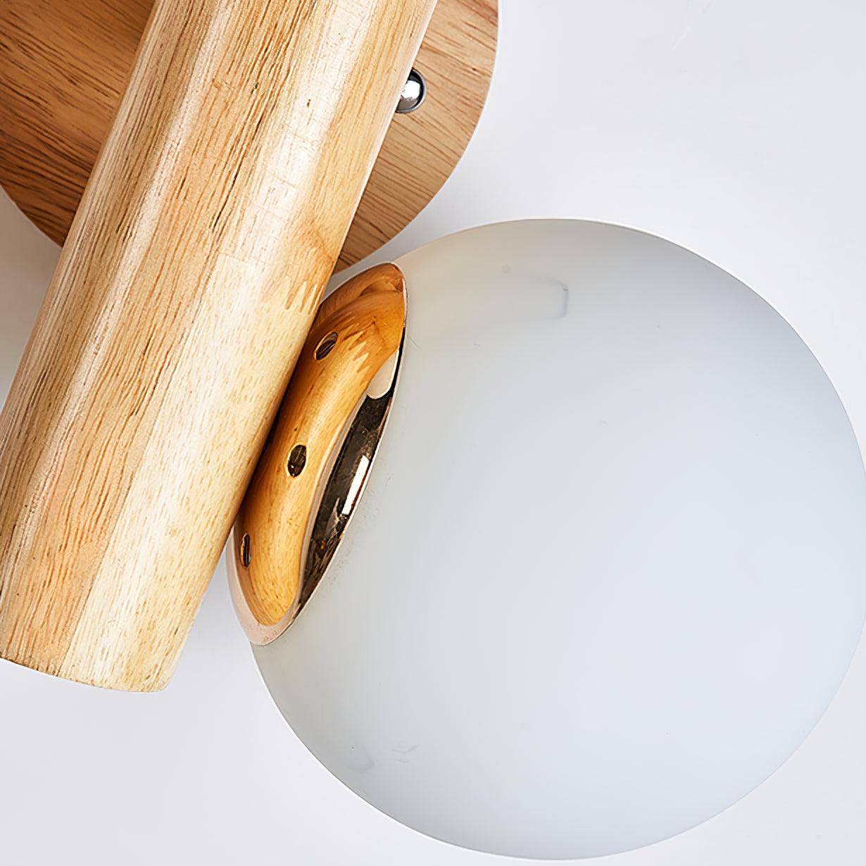 Vexorise Wood Scandinavian Wall Lamp - Letslighting