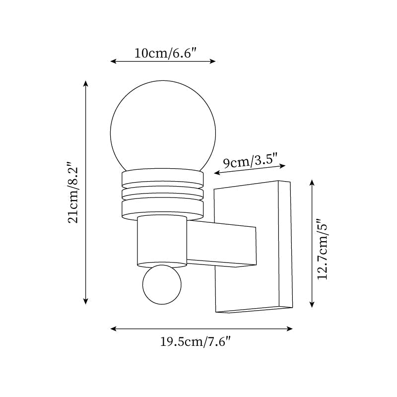 Beam Solid Wood Wall Lamp - Letslighting