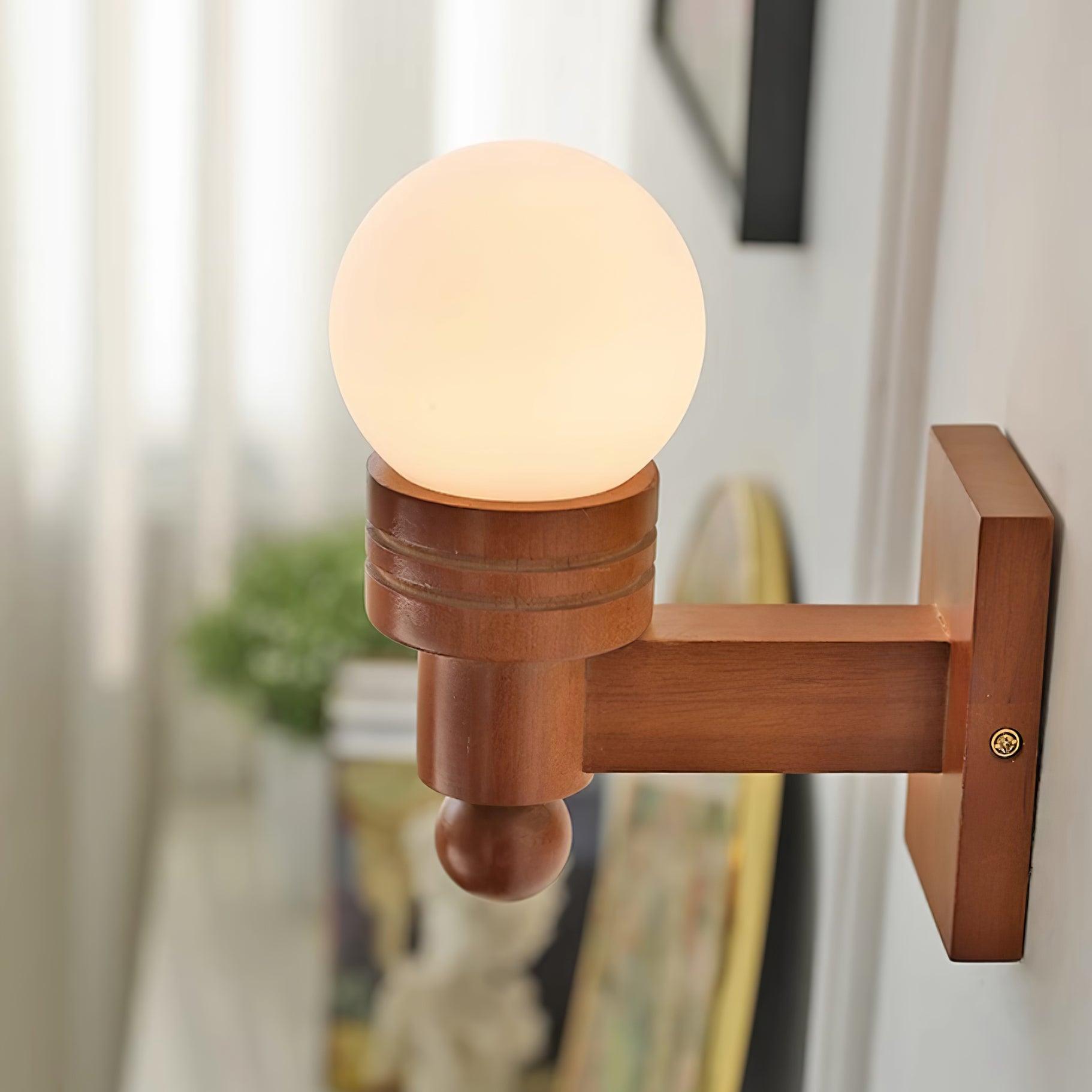 Beam Solid Wood Wall Lamp - Letslighting