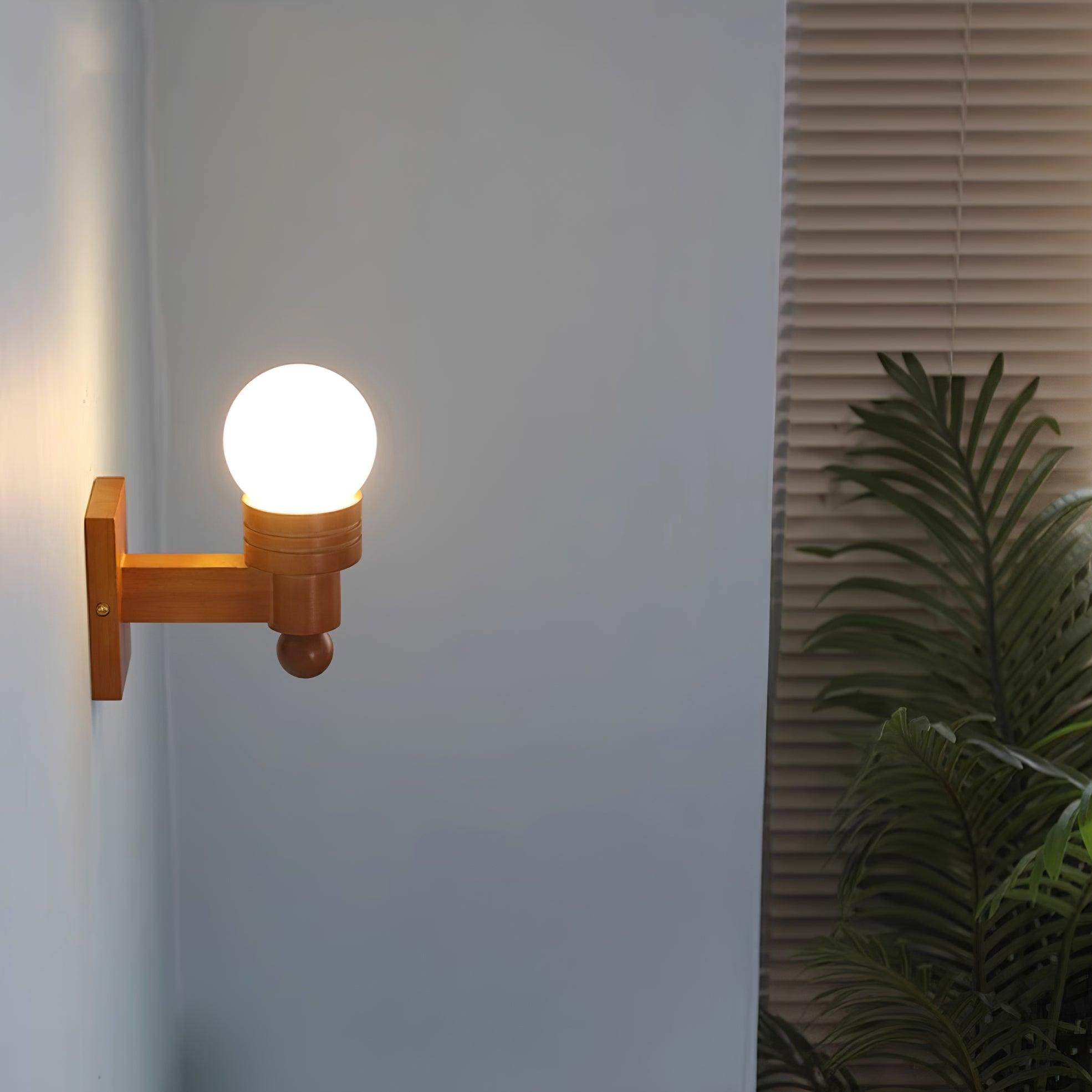 Beam Solid Wood Wall Lamp - Letslighting