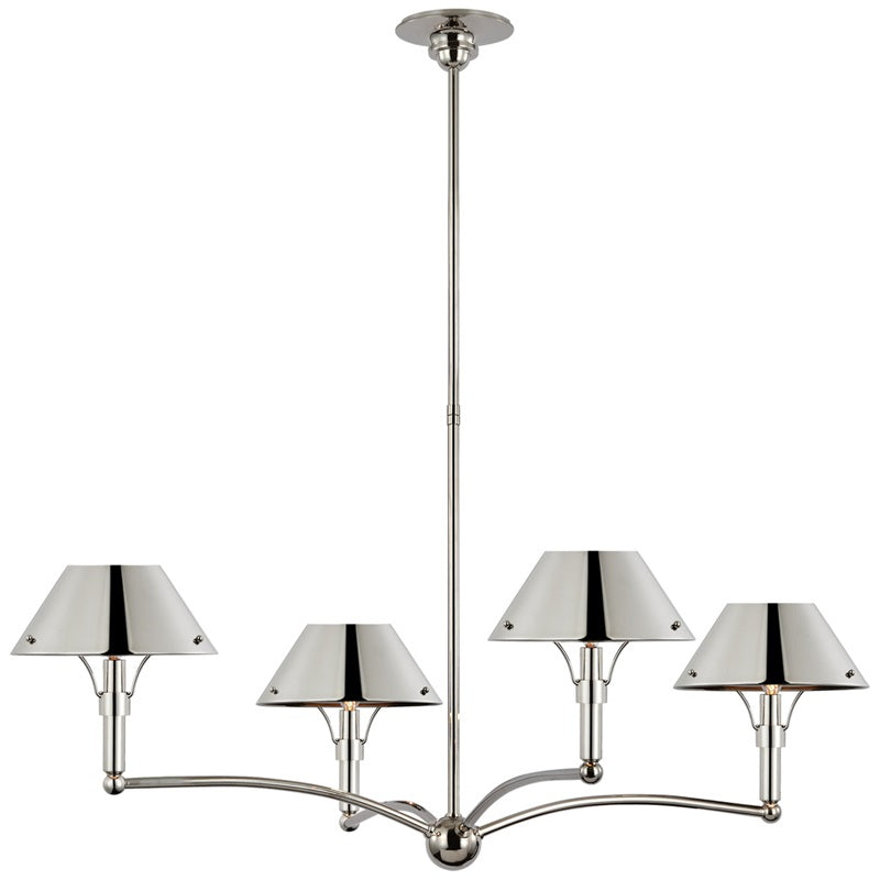 Turlington Vintage Industrie Messing Kronleuchter-Letslighting