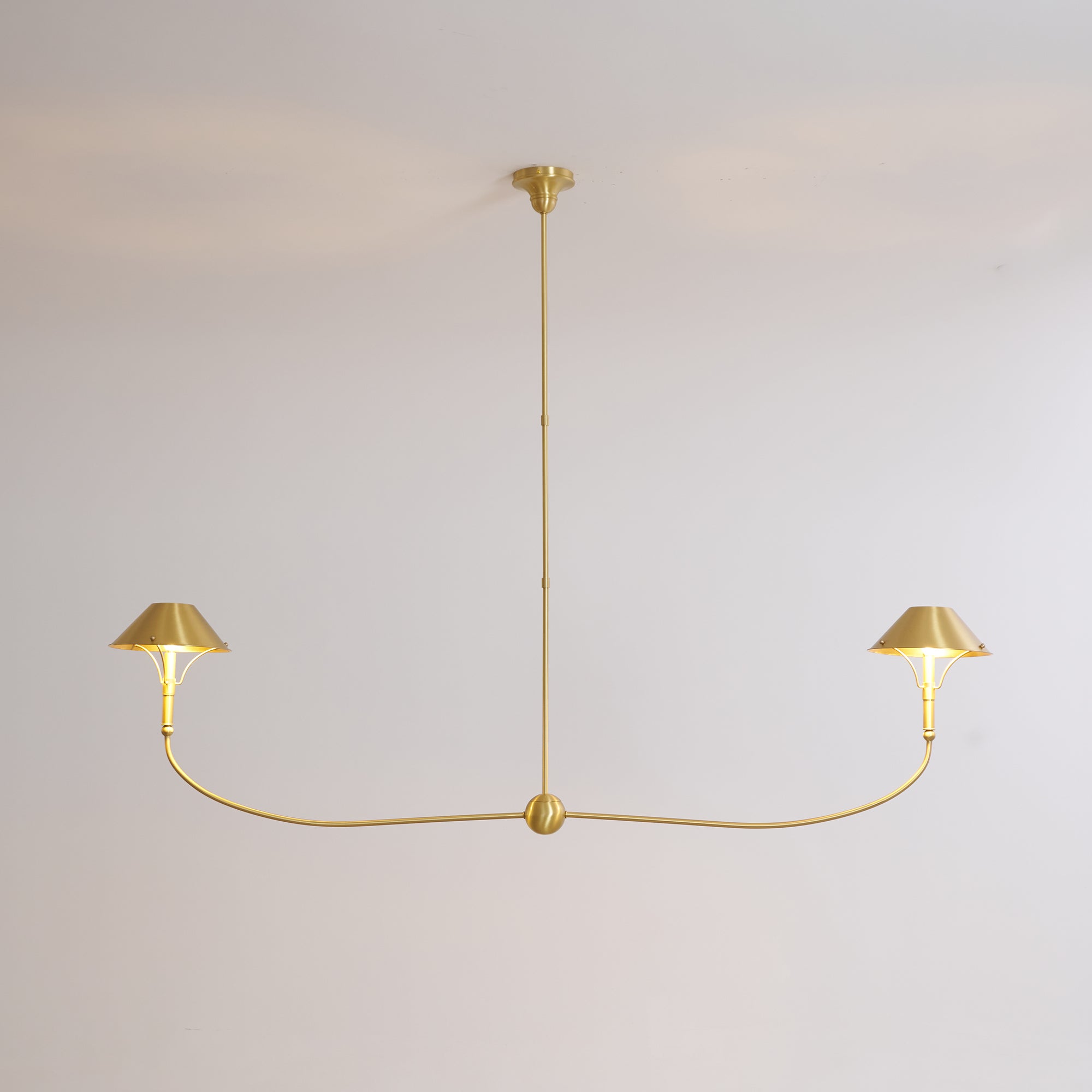 Turlington Vintage Industrie Messing Kronleuchter-Letslighting