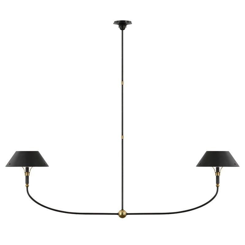 Turlington Vintage Industrie Messing Kronleuchter-Letslighting