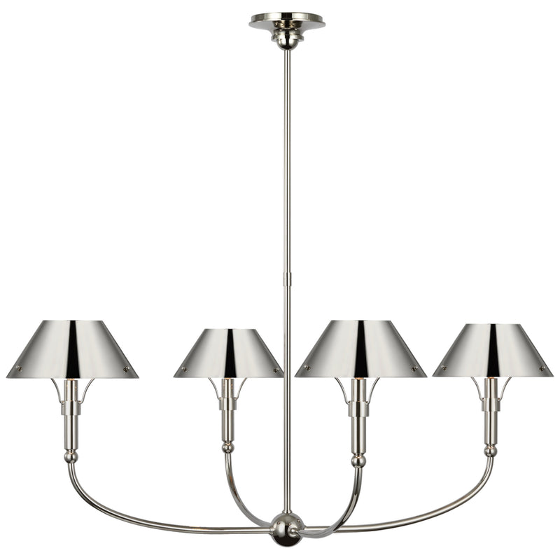 Turlington Vintage Industrie Messing Kronleuchter-Letslighting