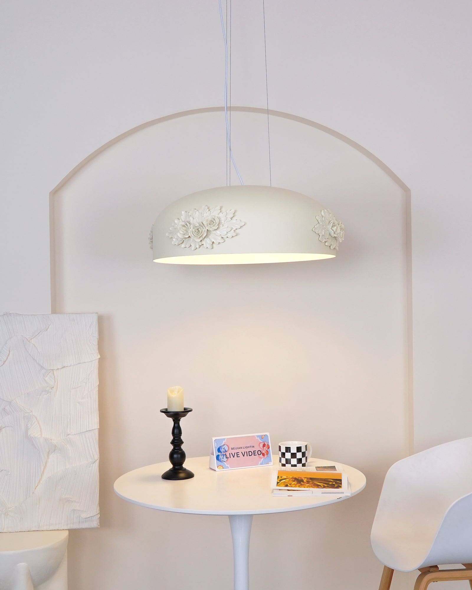 Vilaeos Minimalistische Resin Wandleuchte-Letslighting