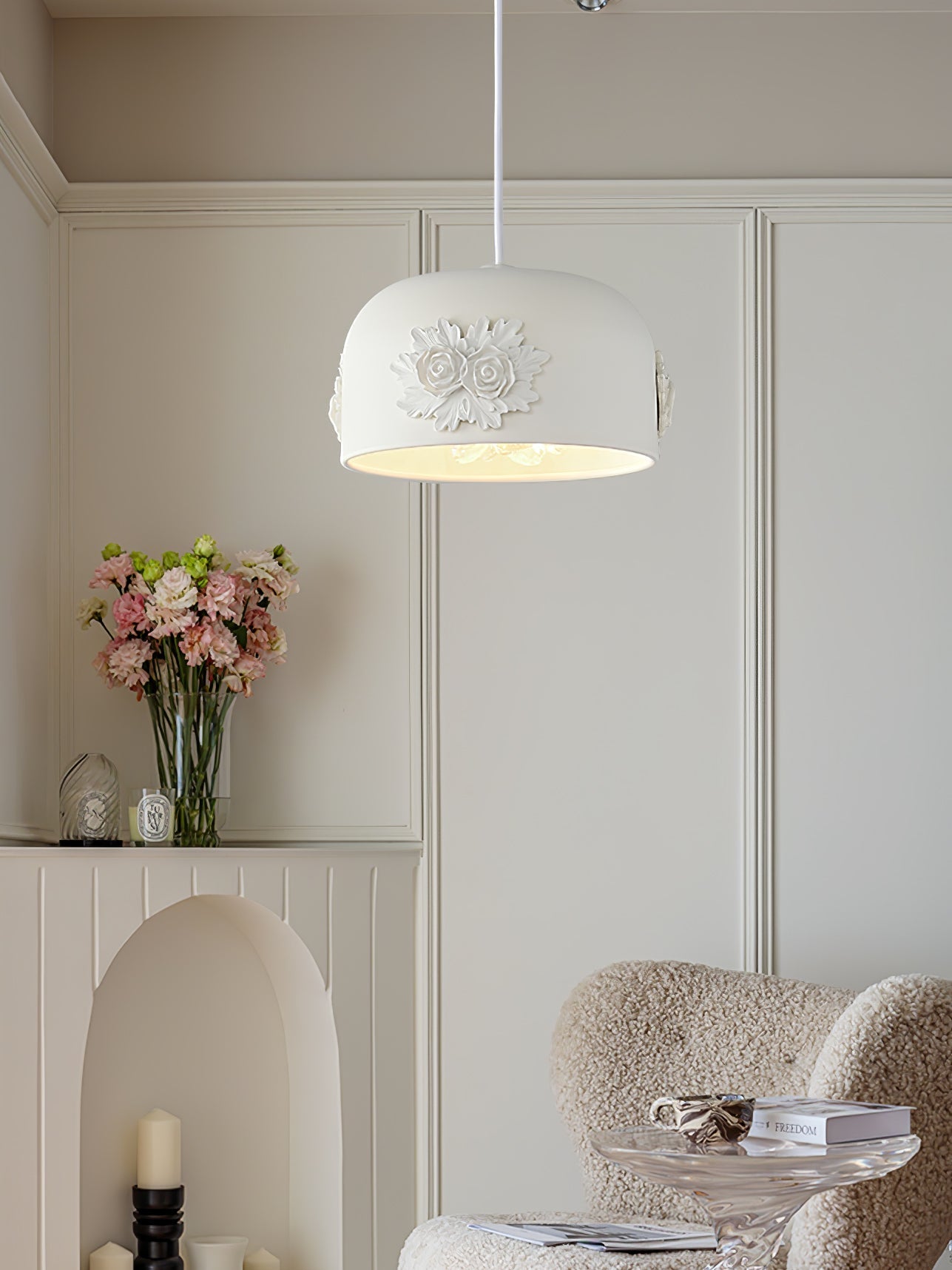 Vilaeos Minimalistische Resin Wandleuchte-Letslighting