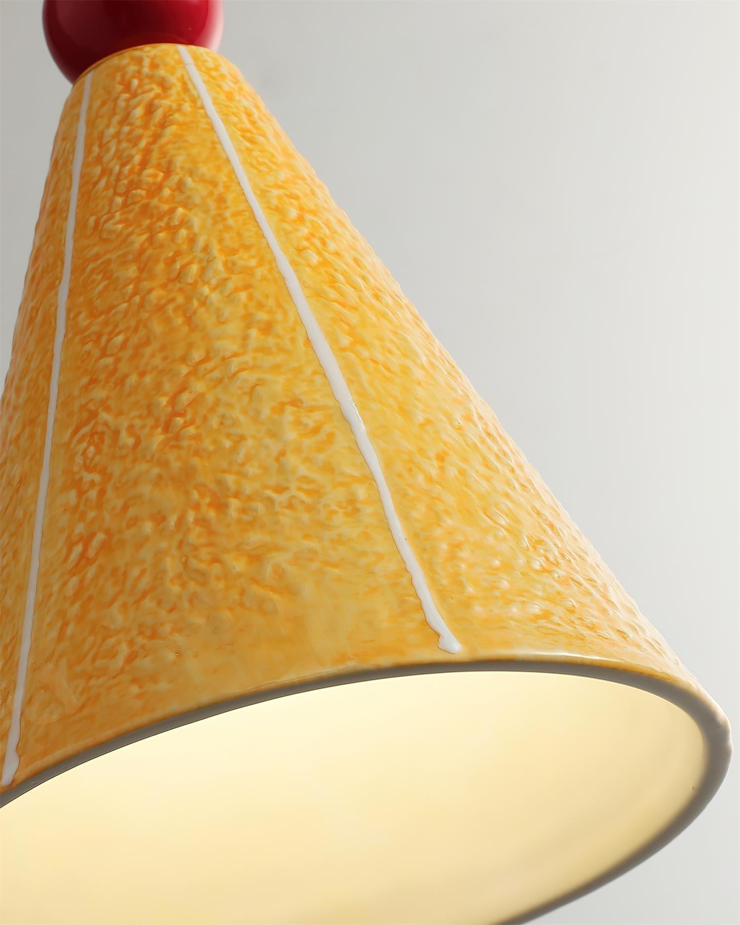 Fivio Pendelleuchte Verspielter Kegel Vogel-Letslighting