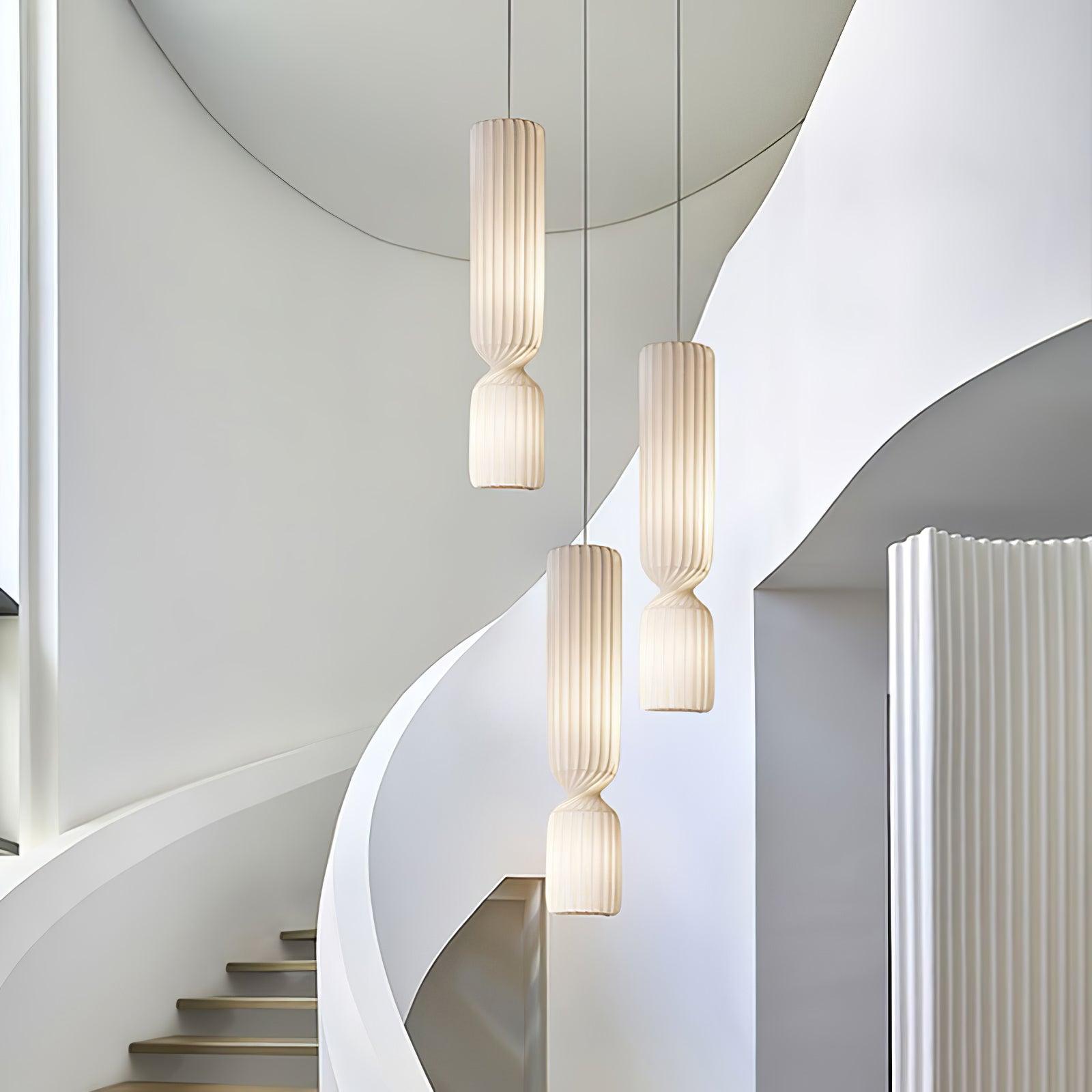 Twist Minimalistisch PVC Pendelleuchte-Letslighting