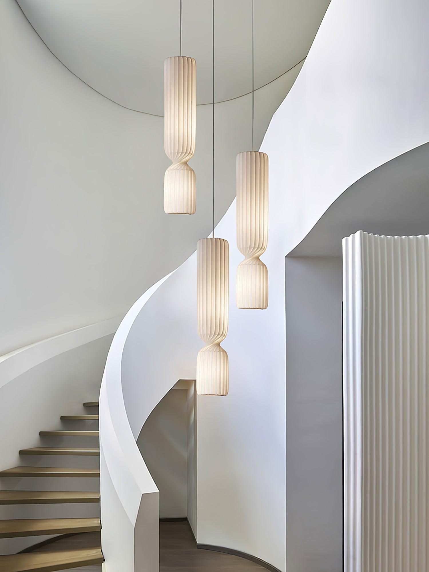 Twist Minimalistisch PVC Pendelleuchte-Letslighting