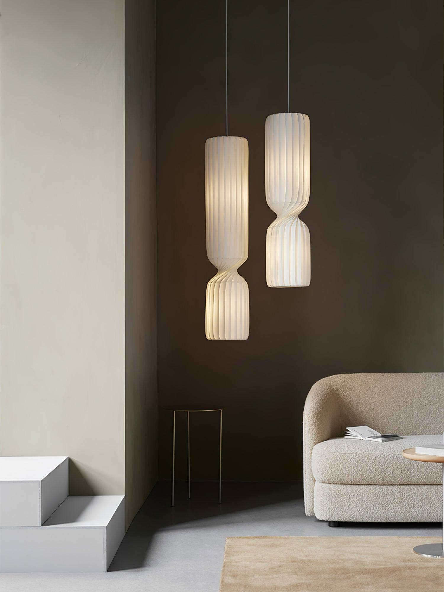 Twist Minimalistisch PVC Pendelleuchte-Letslighting