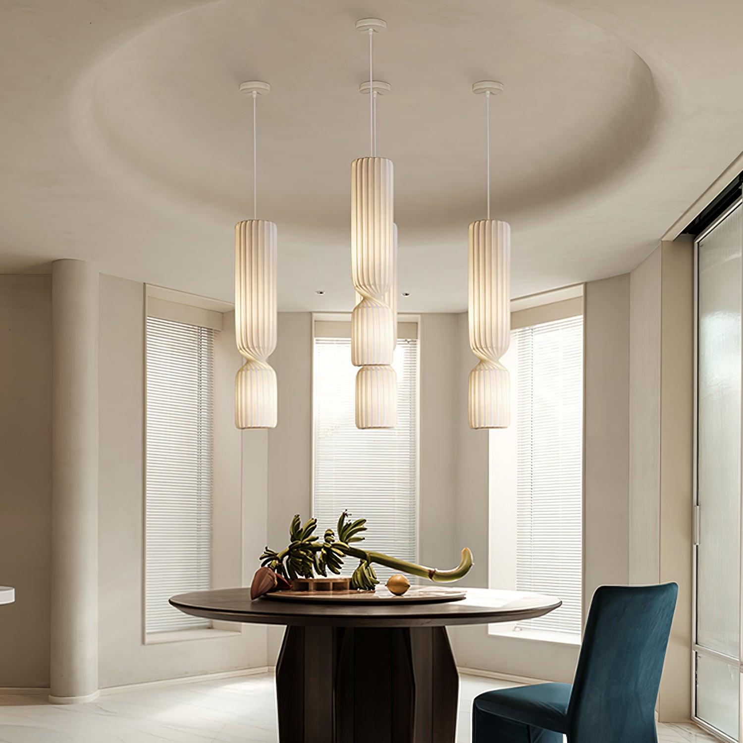 Twist Minimalistisch PVC Pendelleuchte-Letslighting
