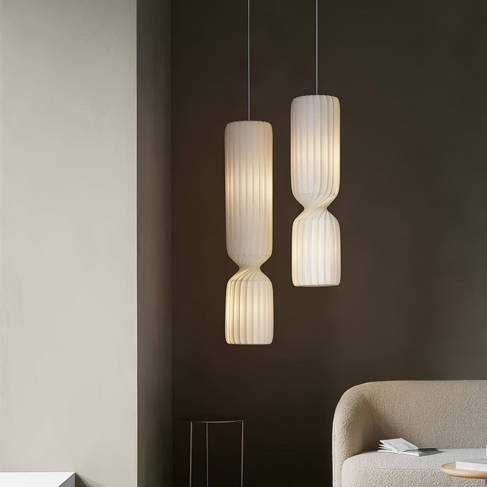 Twist Minimalistisch PVC Pendelleuchte-Letslighting