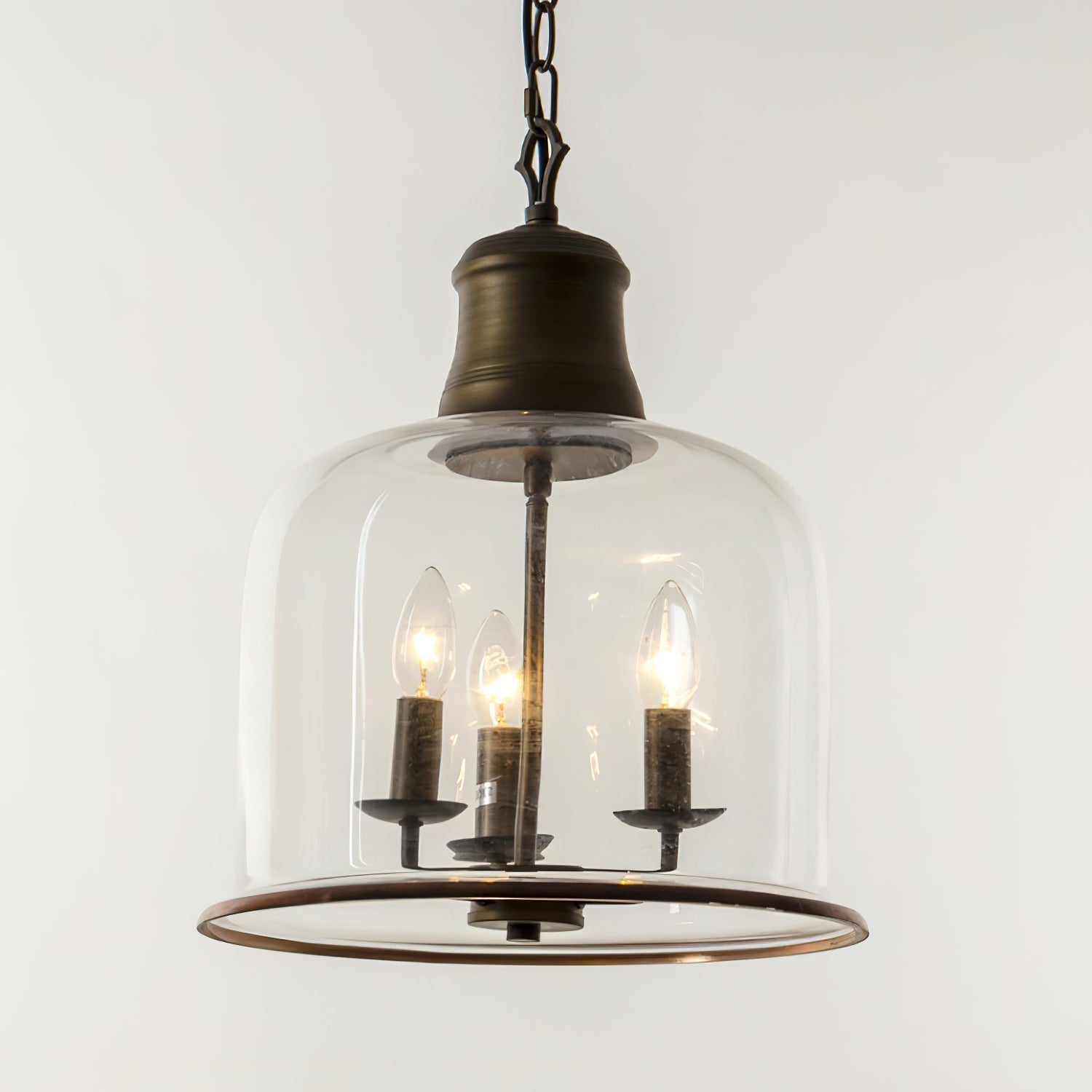 Sysolion Vintage Eleganz Glas Pendelleuchte-Letslighting