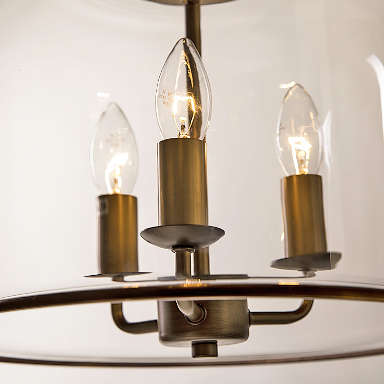 Sysolion Vintage Eleganz Glas Pendelleuchte-Letslighting