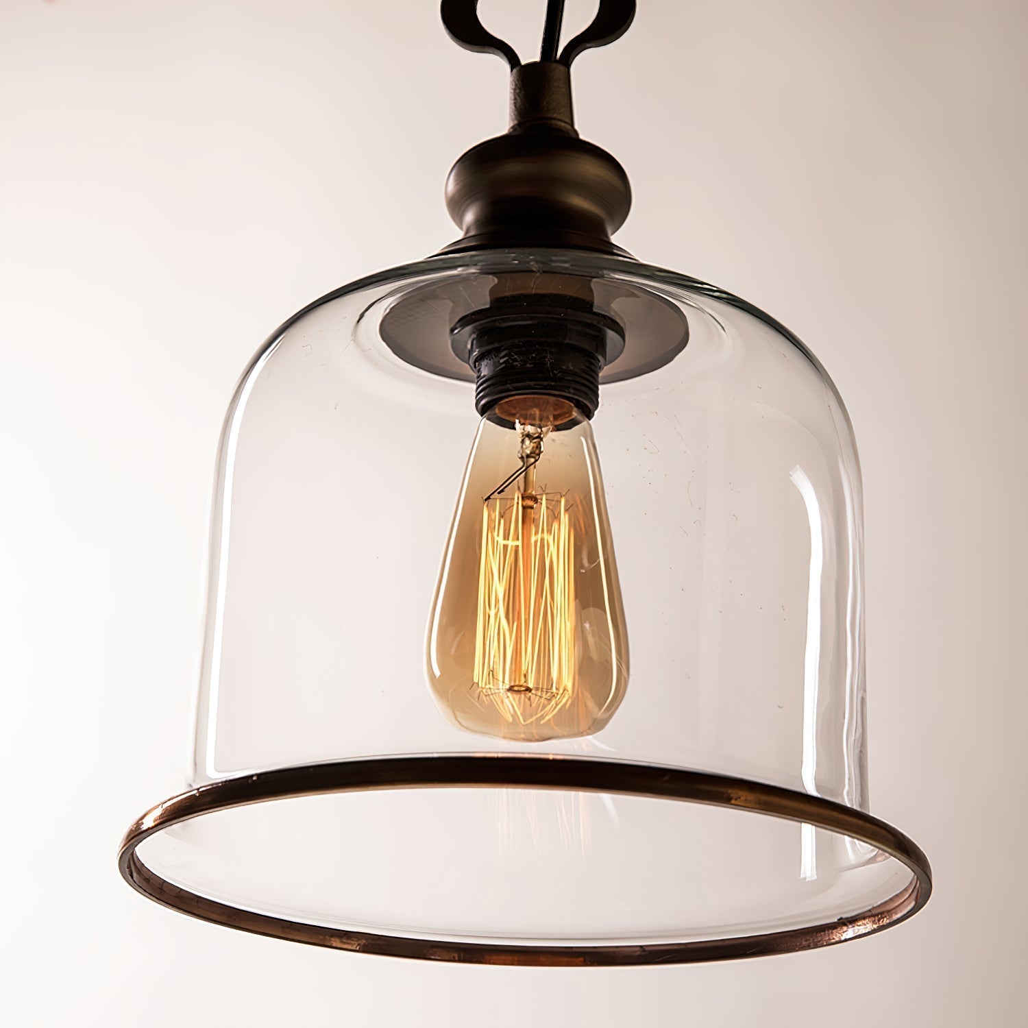 Sysolion Vintage Eleganz Glas Pendelleuchte-Letslighting
